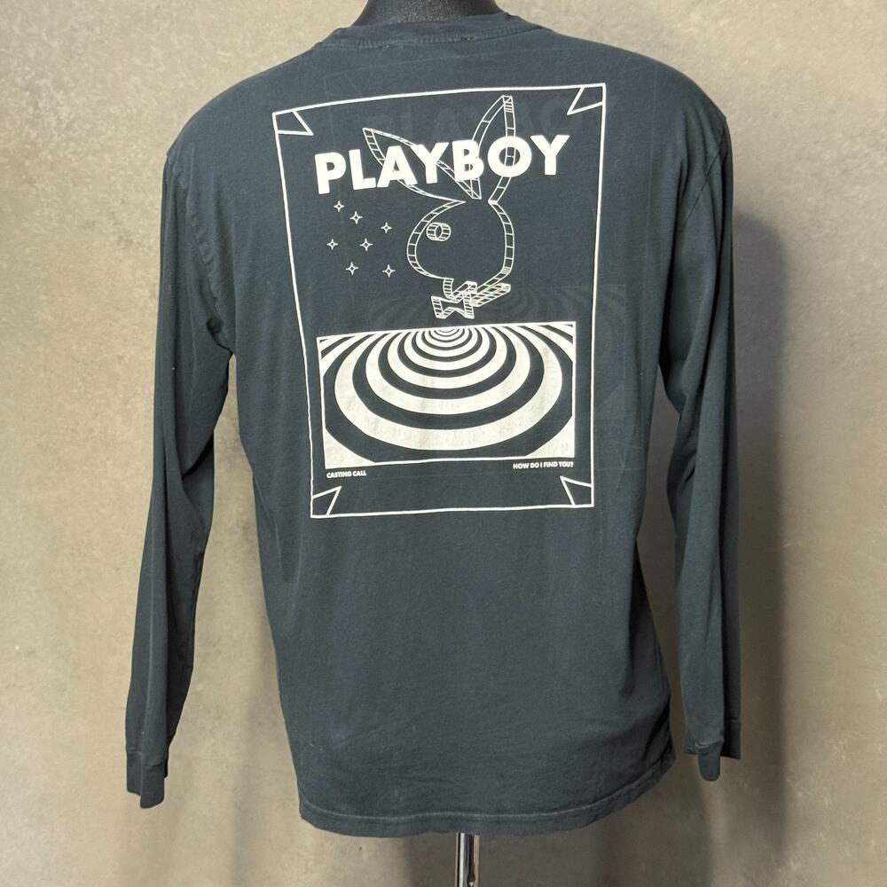 Playboy by PacSun Casting Call Graphic Long Sleeve Shirt L